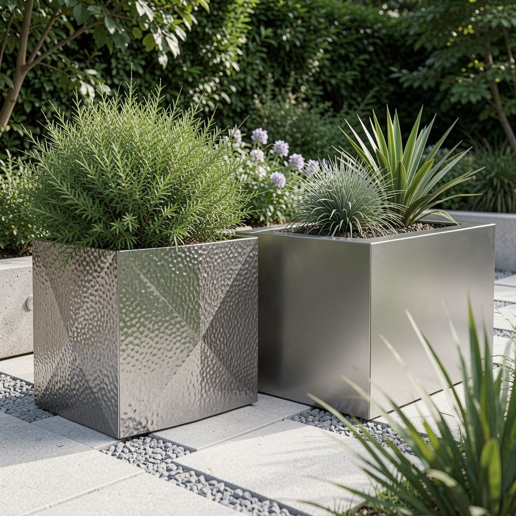 Alumnium Planters